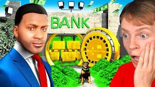 GTA 5 - Franklin's House is the NEW Bank! (Upgrade)