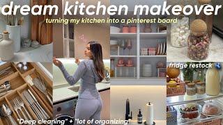 my dream kitchen makeover🩰|أخيرا انقادو كوزينة أحلامنا و غادي نستفو كلشي فيها « episode 2 » 🪄