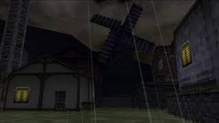 Ocarina of Time Ambiance - Kakariko Village (Thunderstorm) - 10 Hours