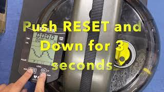 [Fluid Connect APP] Level Adjusting on XL Model Rowers 10L