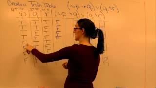 Create a Truth Table