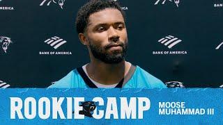 Muhsin Muhammad III returns home for Panthers rookie minicamp