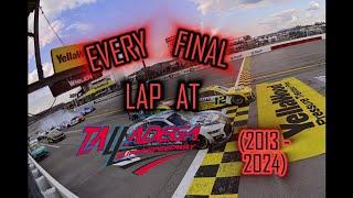 Every FINAL LAP at Talladega (2013-2024)