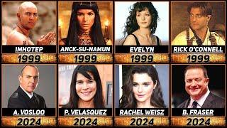 How the actors of the movie The Mummy have changed 25 years later (1999-2024)