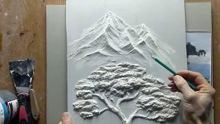 Барельеф дерево краткий курс. bas-relief short course. ENG SUB.