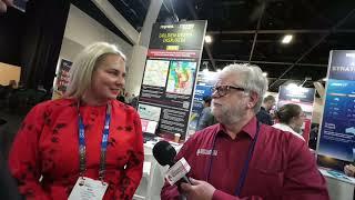 IMARC organiser Anita Richards meets Wally Graham of The Resources Roadhouse