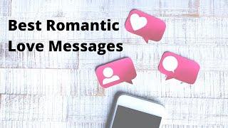 Best Romantic Love Messages I Sweet love Messages