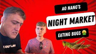 Ao Nang Night Market (Eating Insects, Carnival Games, Food Reviews & Beers)