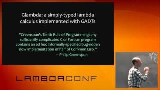 LambdaConf 2015 - A Practical Introduction to Haskell GADTs Richard Eisenberg