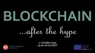 Blockchain...after the hype