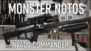 "Monster" Umarex Notos with the NV400 Commander