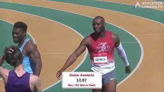 Men's 100m Final - Edmonton Athletics Invitational 2024 [Full Race]