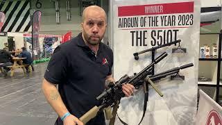 Air Ams presenting the Airgun of the Year 2023: S510T