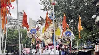 मानवंदना वर्ष १० - ताडदेव चा राजा || Aaradhya Dhol Tasha Pathak - Mumbai || Tardeo Cha Raja ||