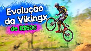 Evoluindo e fazendo DOWNHILL com a VIKINGX 