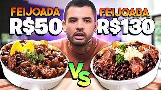 DECEPÇÃO DE FEIJOADA - BARATO 50 REAIS X CARO 130 REAIS