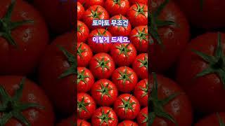 #토마토_무조건 #이렇게_드세요. #건강이_최고다.#구독 #좋아요 #감사합니다.