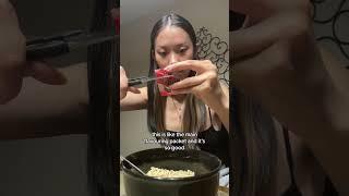 trying BLACKPINK LISA’s favourite RAMEN