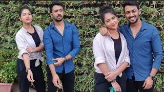 gundeninda gudigantalu serial heroine meena krish real life enjoying latest photos