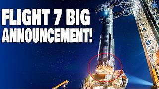 Elon Musk officially Revealed Starship Flight 7 Launch Date! Countdown Begins...