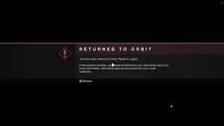 Bungie Error Code Calabrese (Read Description)