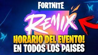 A QUE HORA ES EL EVENTO FINAL FORTNITE TEMPORADA 4