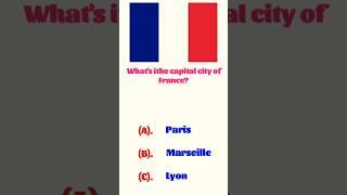 Capital city of France #france #quiz #animalquiz #viralshort #shortfeed