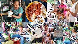 VLOG | Life in UYO | A Week In My Life | 4c Hair natural hair | Daily Routine | Grandma Gift