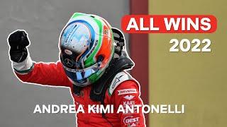 ALL WINS | Andrea Kimi Antonelli