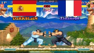 スーパーストリートファイターII X  DaRKSLaiN (Spain) vs Zidane98 (France) Super Street Fighter 2 Turbo