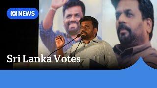 Sri Lanka's Marxist-leaning politician leads presidential vote | ABC News