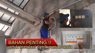 AMANKAN Instalasi Listrik rumah anda dengan bahan2  ini..@selangtimbang