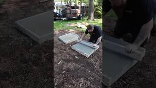 Is a dry pour concrete slab as good as wet? Pt 2 #concrete #diy #howto