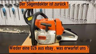 Der Doktor ist zurück, ganz leichte Kost mit einer STIHL 026 #stihl #haselünne #motorsäge