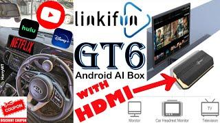 Android AI Box WITH HDMI For Just $143.65 ONLY !!! Linkifun GT6