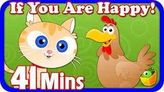 If You Are Happy And You Know It Clap Your Hands | And More Nursery Rhymes | 41 Minutes Compilation