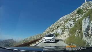 Makarska, Biokovo - wjazd samochodem na szczyt góry Sv Jure 1080p HD