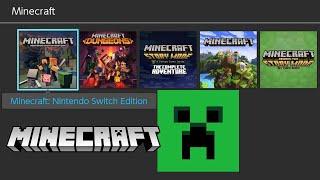 Minecraft: Nintendo Switch Edition,Minecraft Dungeons,Minecraft: Story Mode,Minecraft Legends