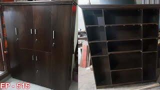 dismantle type 6 doors wooden wardrobe | wardrobe | cupboard | 6 doors | EP.515 | sri mari furniture