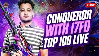 AAJ B2B CHICKEN DINNERS AND TOP 100 CONQUEROR RANK PUSH! HACKER GAMEPLAY LIVE!