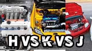 H Series vs K Series vs J Series What's The Best Swap?!