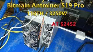 Antminer S19PRO 110TH Review & Testing