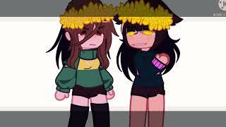 [()Ох уж этот фанон/()Oh that fanon/meme??/ Chara and Frisk/ Чара и Фриск]