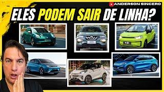 OS CARROS ELÉTRICOS QUE PODEM SAIR DE LINHA DO BRASIL EM 2025 (na minha visão)