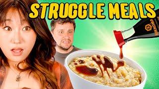 Trying The Struggle Meals That Saved Us! | ReactCAST