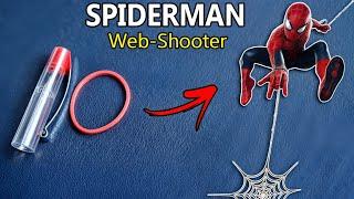 spiderman web shooter kaise banate hain | how to make a spiderman web shooter at home | web shooter