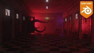 Blender Tutorial: How To Make Horror Environment In Blender