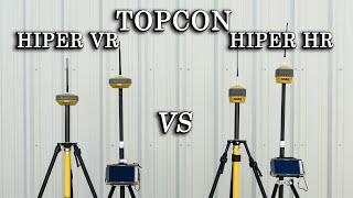 Topcon GPS Comparison: Hiper VR vs Hiper HR Base/Rover Receiver Packages