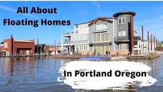 Floating Homes in Portland Oregon Pt. 1 of 4.