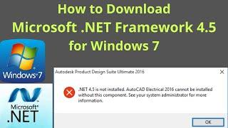 [Updated] How to Download Microsoft .NET Framework 4.5 for Windows 7